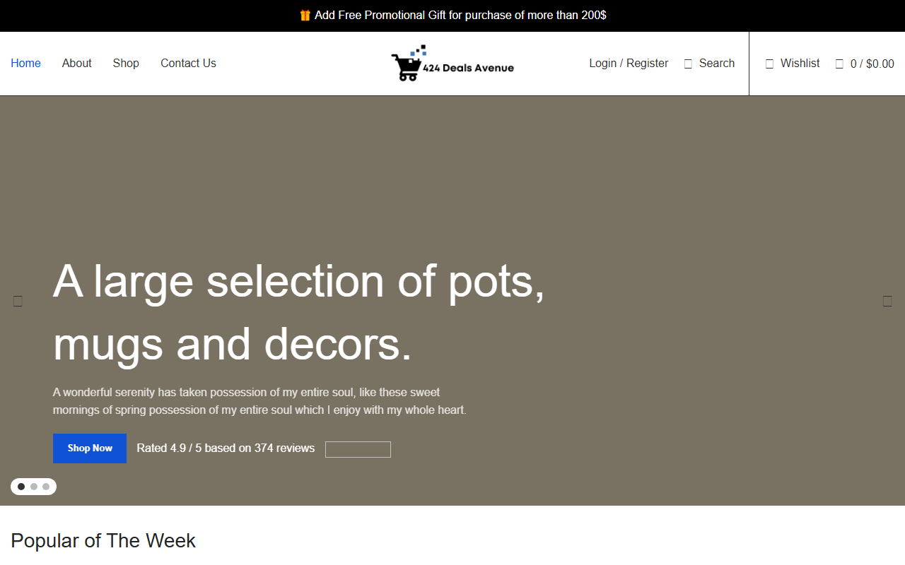 424dealsavenue.com screenshot