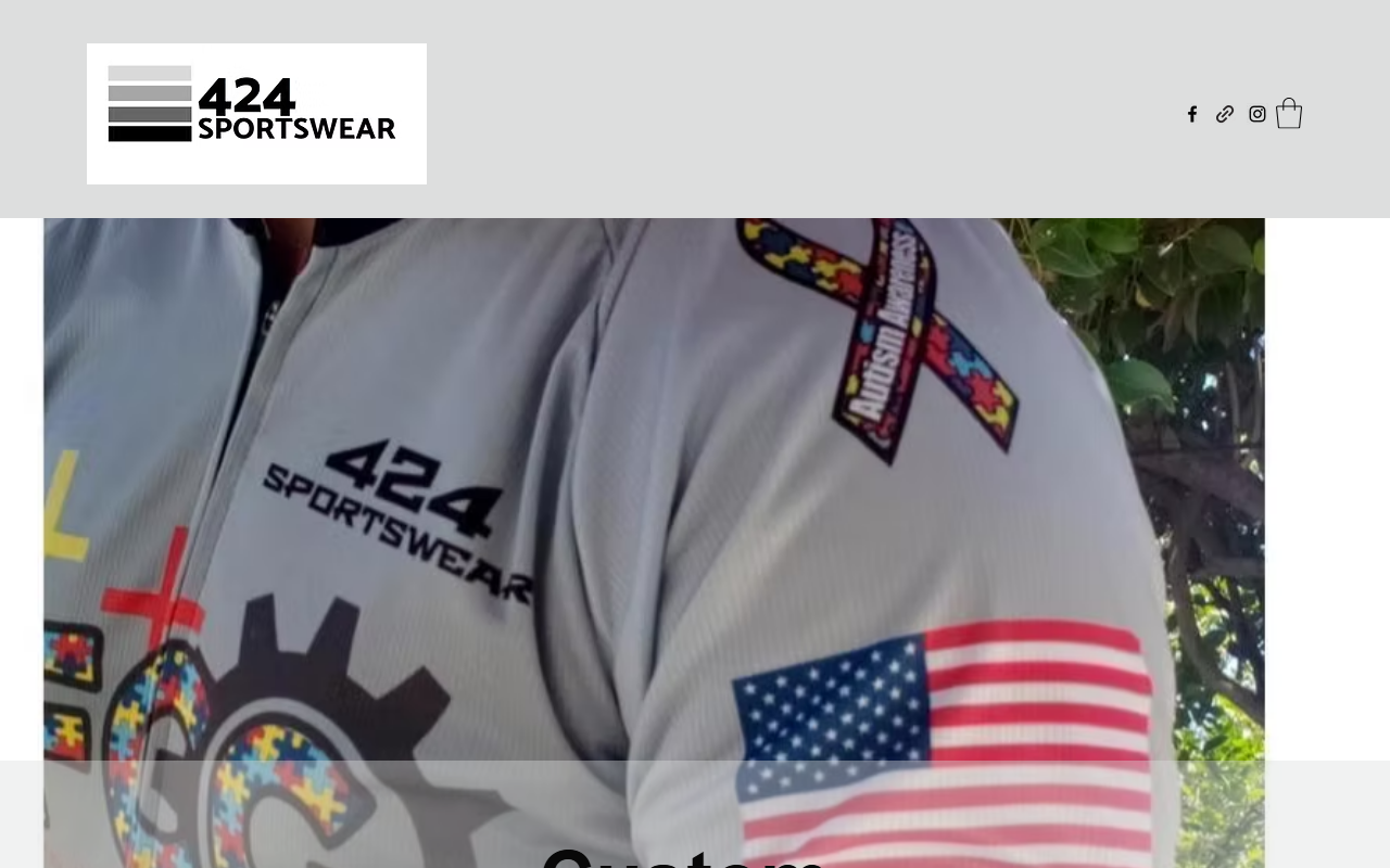 424sportswear.com screenshot