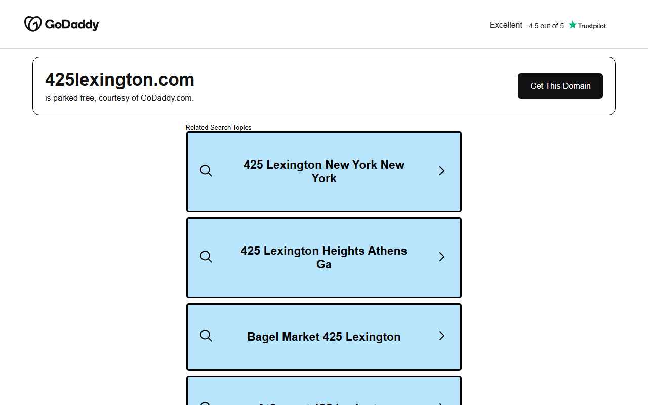 425lexington.com screenshot