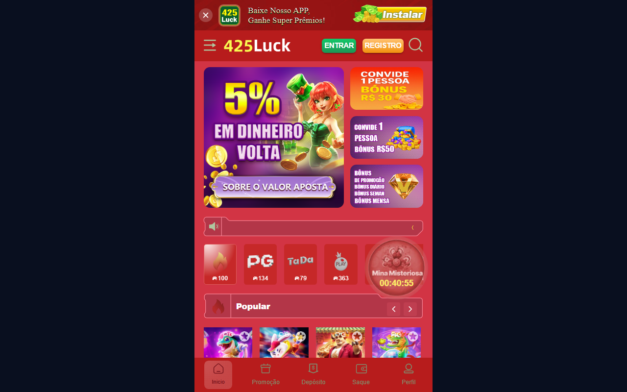 425luck-app.com screenshot