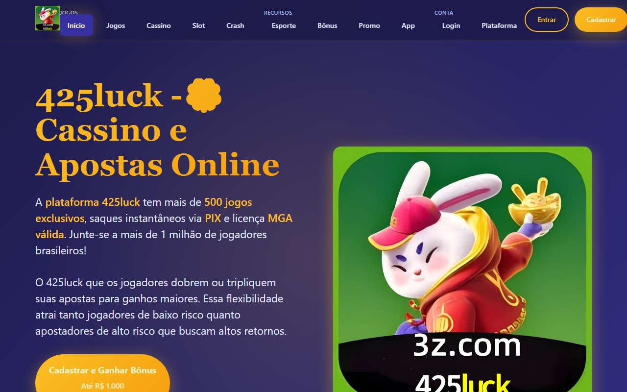 425luck-com.com screenshot