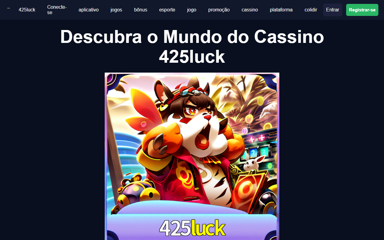 425luckweb.com screenshot