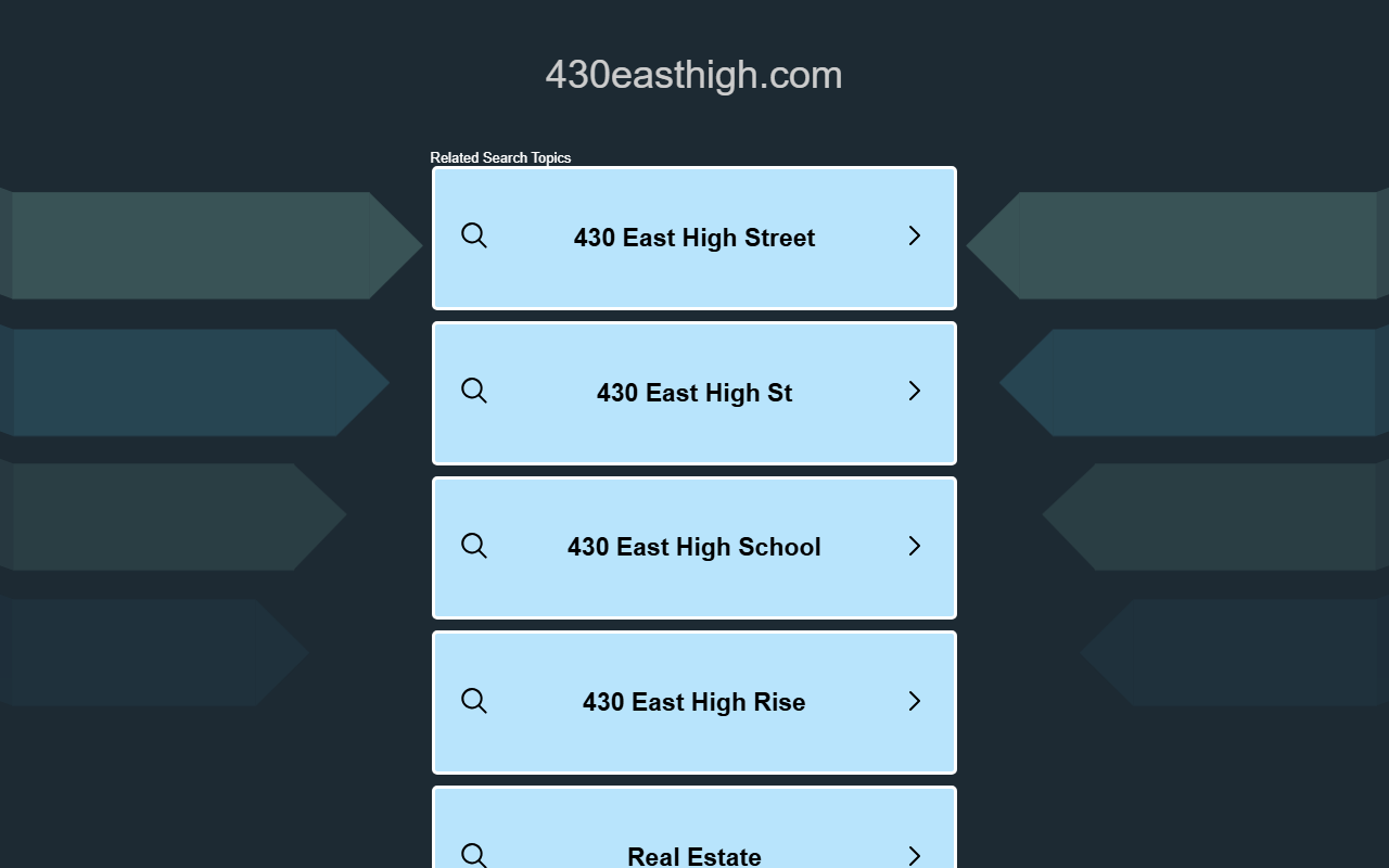 430easthigh.com screenshot