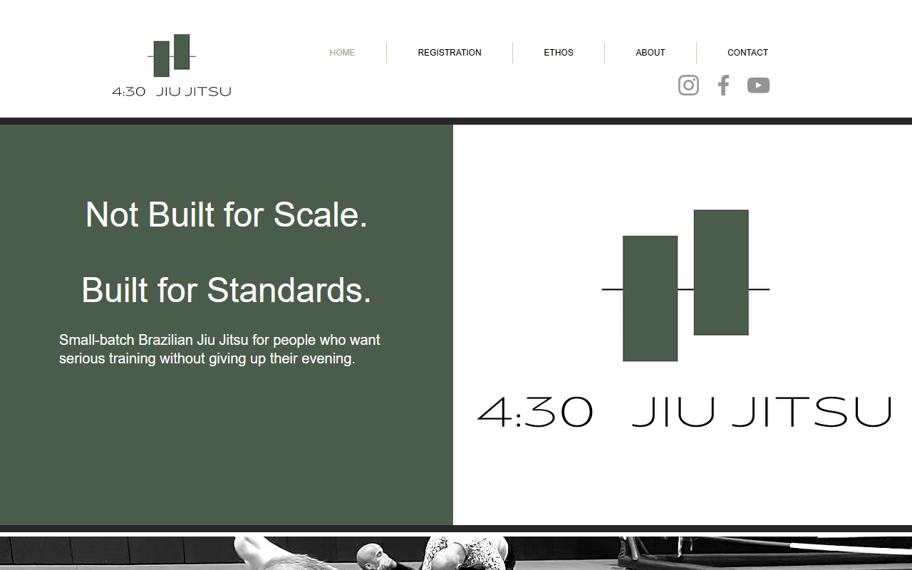 430jiujitsu.com screenshot