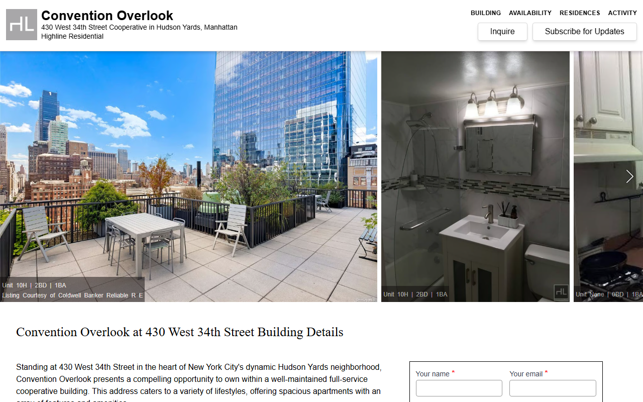 430west34th.com screenshot