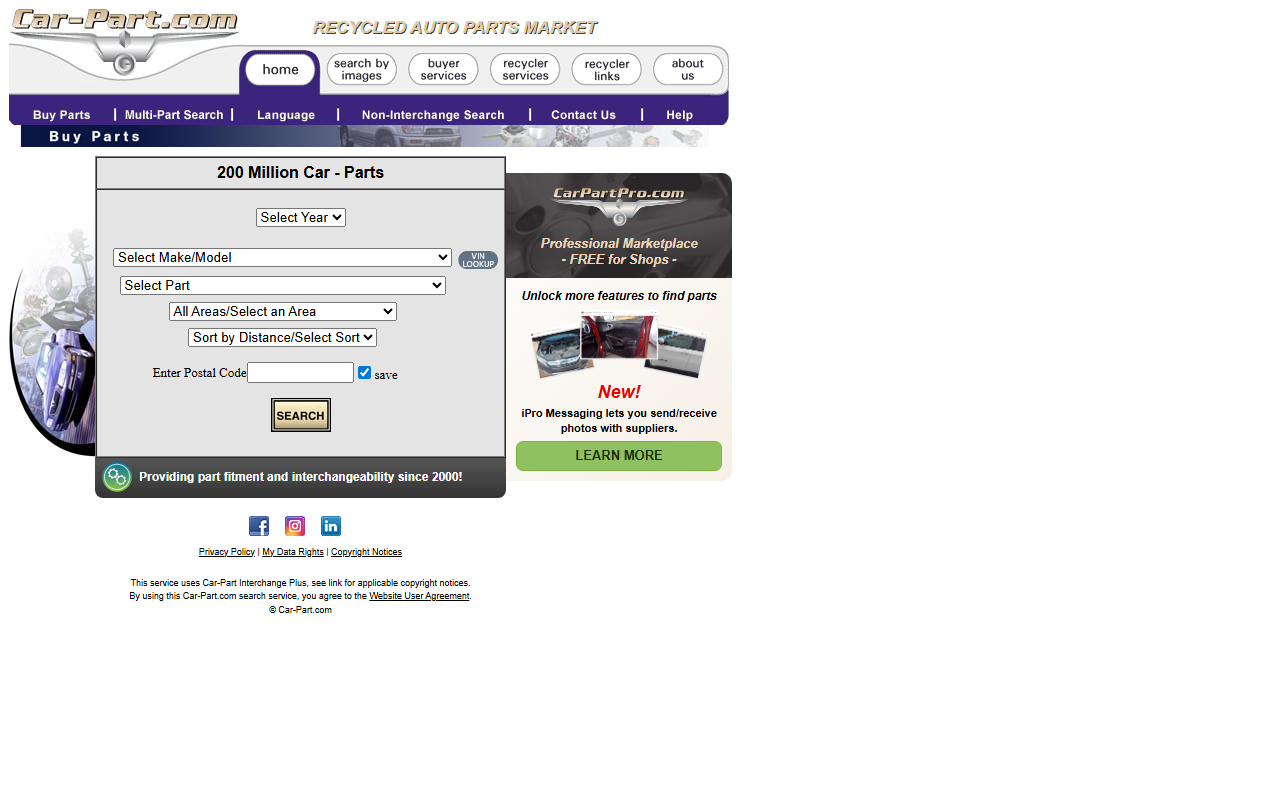 431autoparts.com screenshot