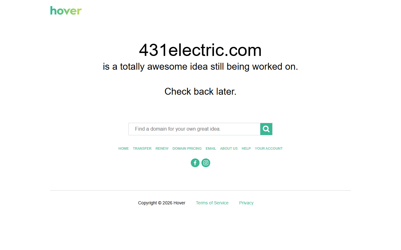 431electric.com screenshot