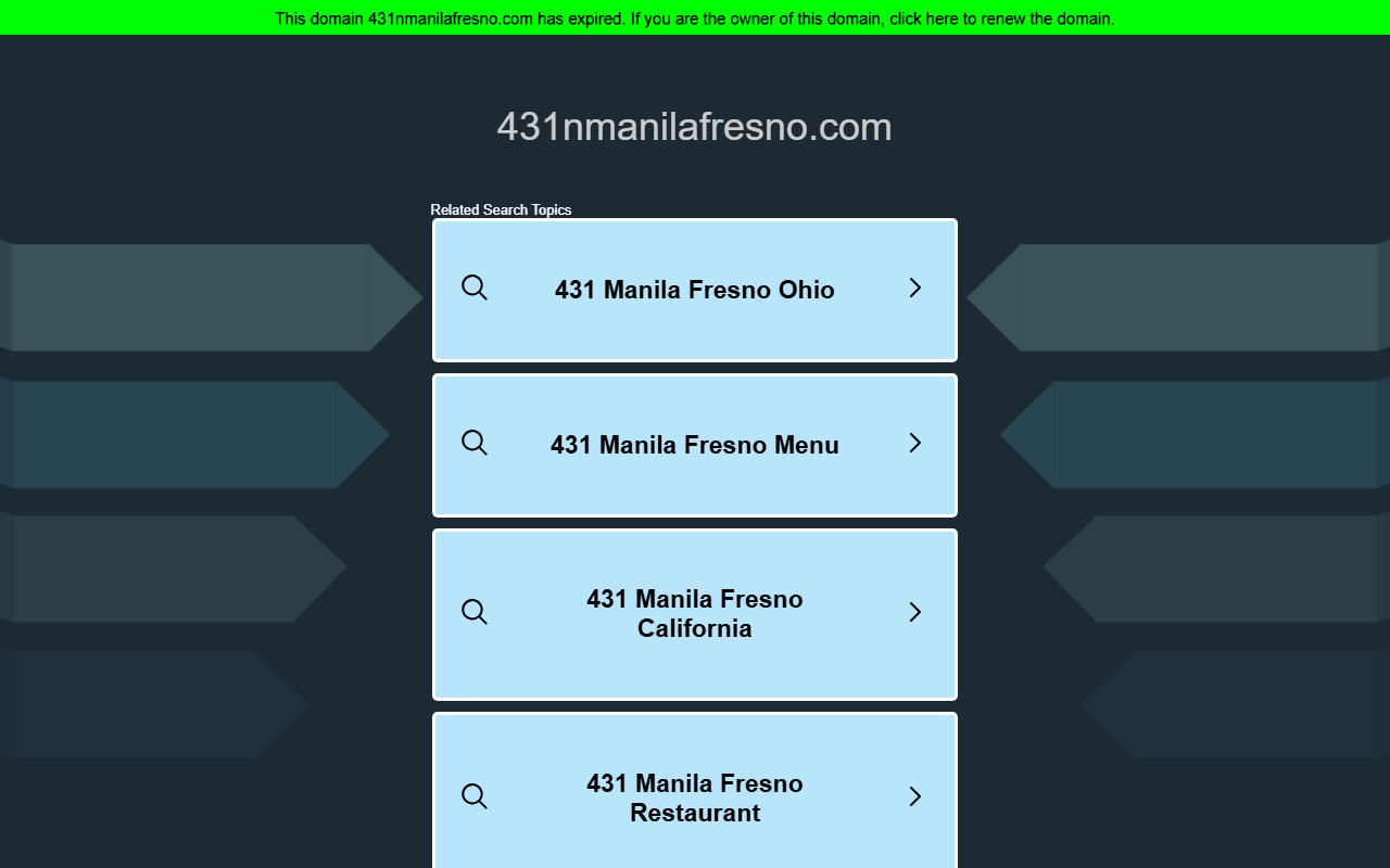 431nmanilafresno.com screenshot