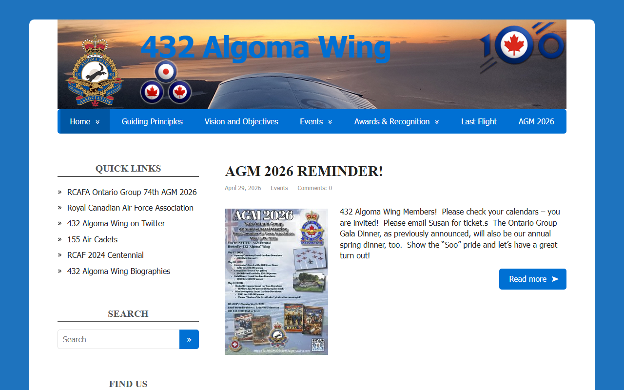 432algomawing.com screenshot