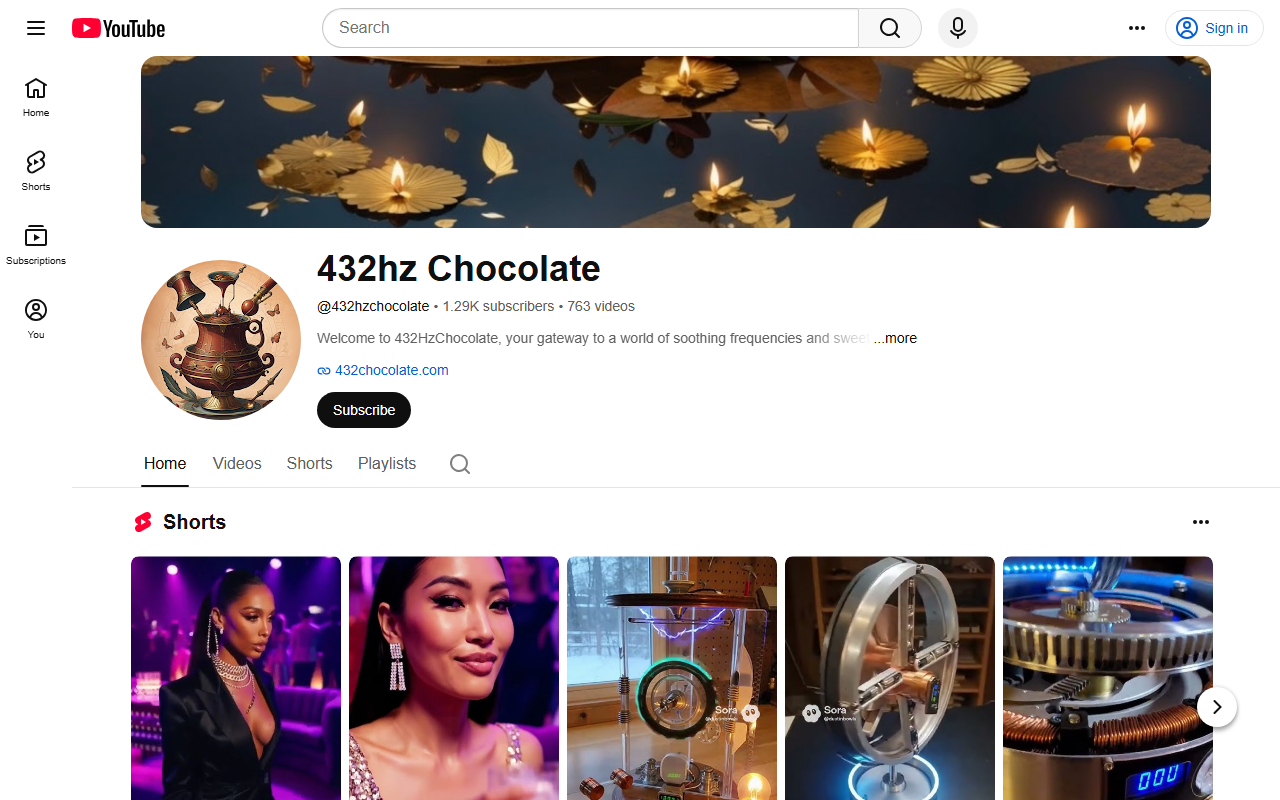 432chocolate.com screenshot