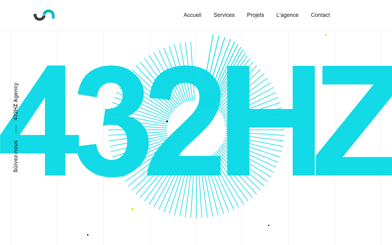 432hz-agency.com screenshot