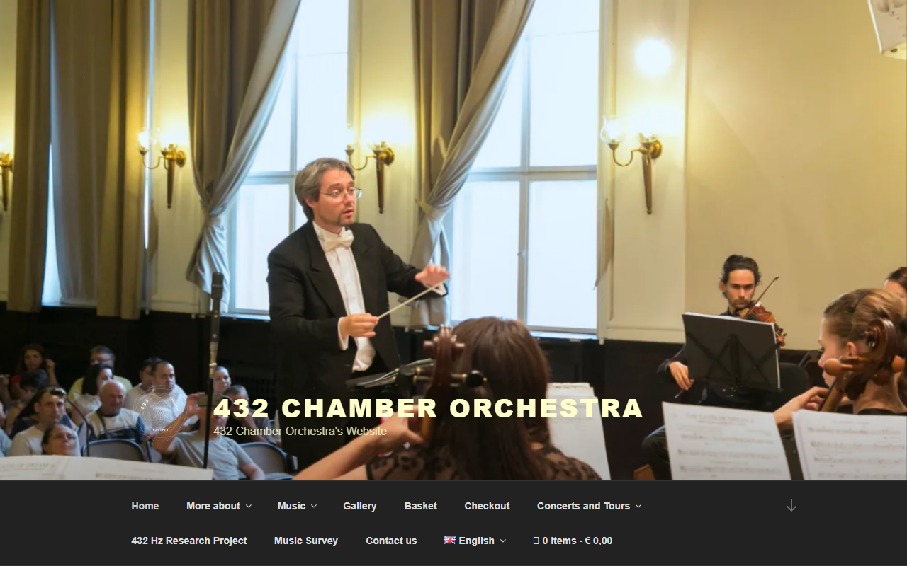 432hz-orchestra.com screenshot