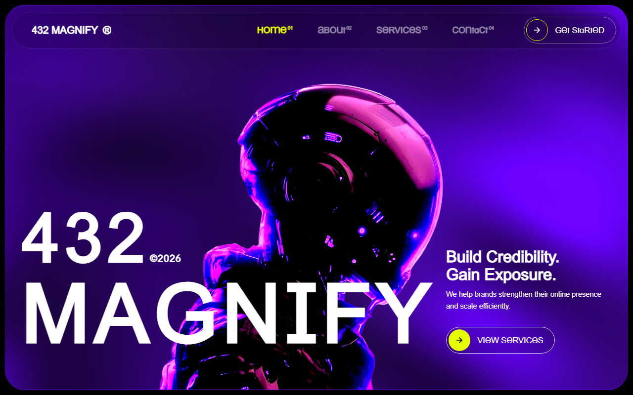 432magnify.com screenshot
