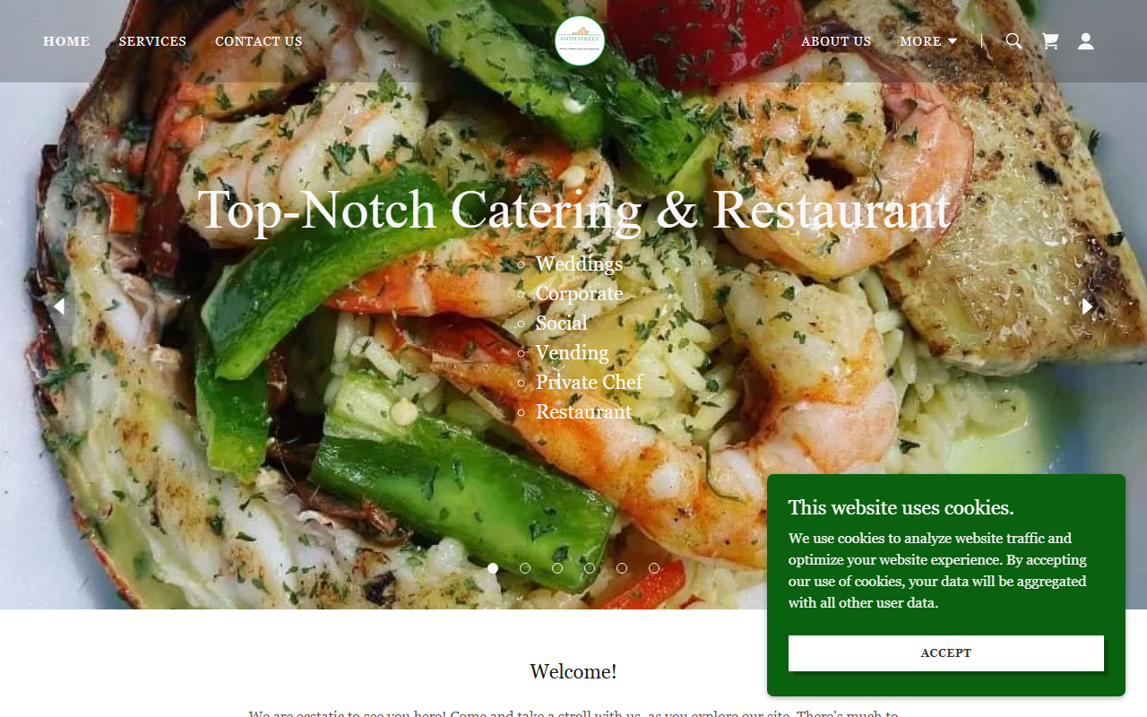 434thstcatering.com screenshot