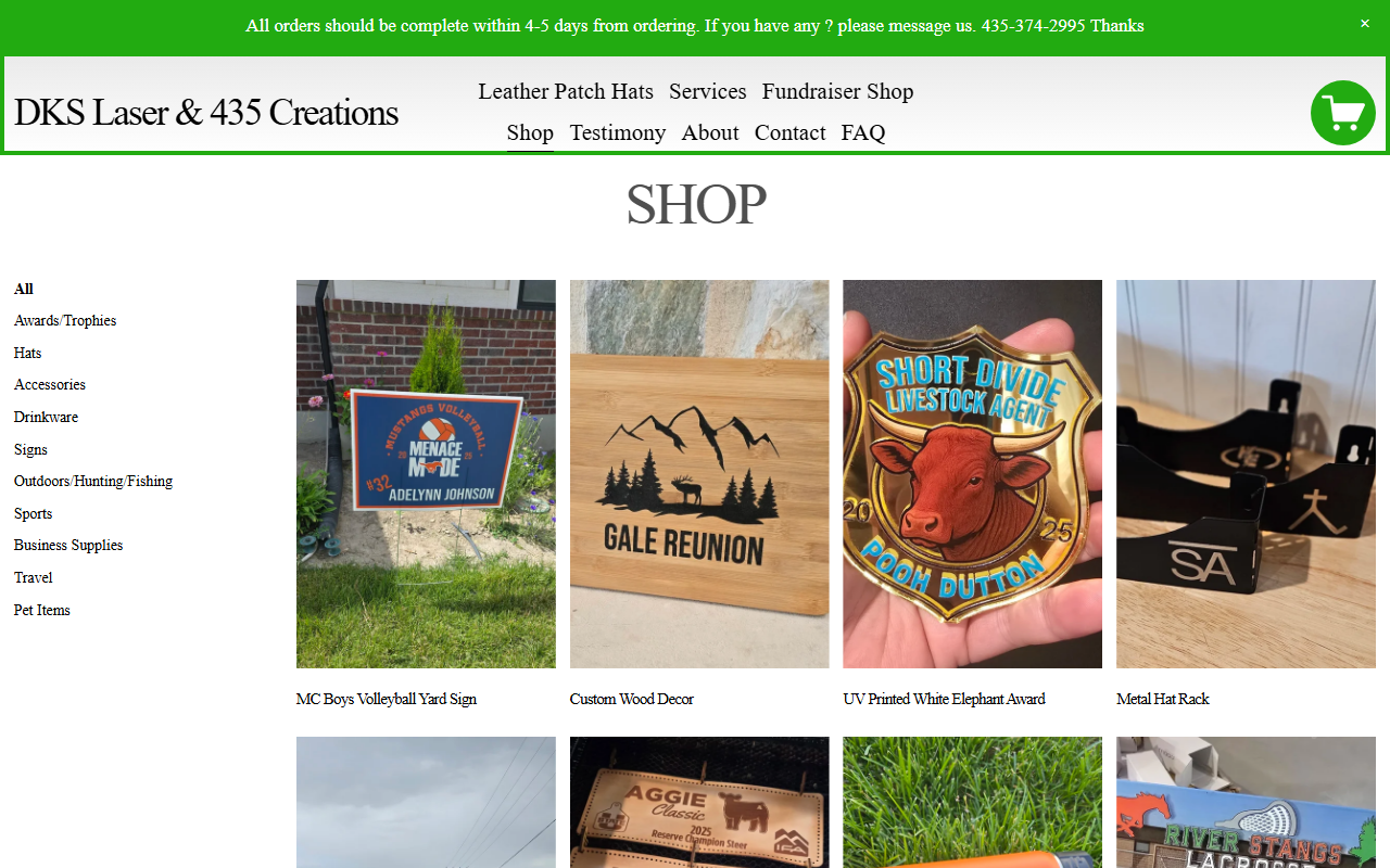 435creations.com screenshot