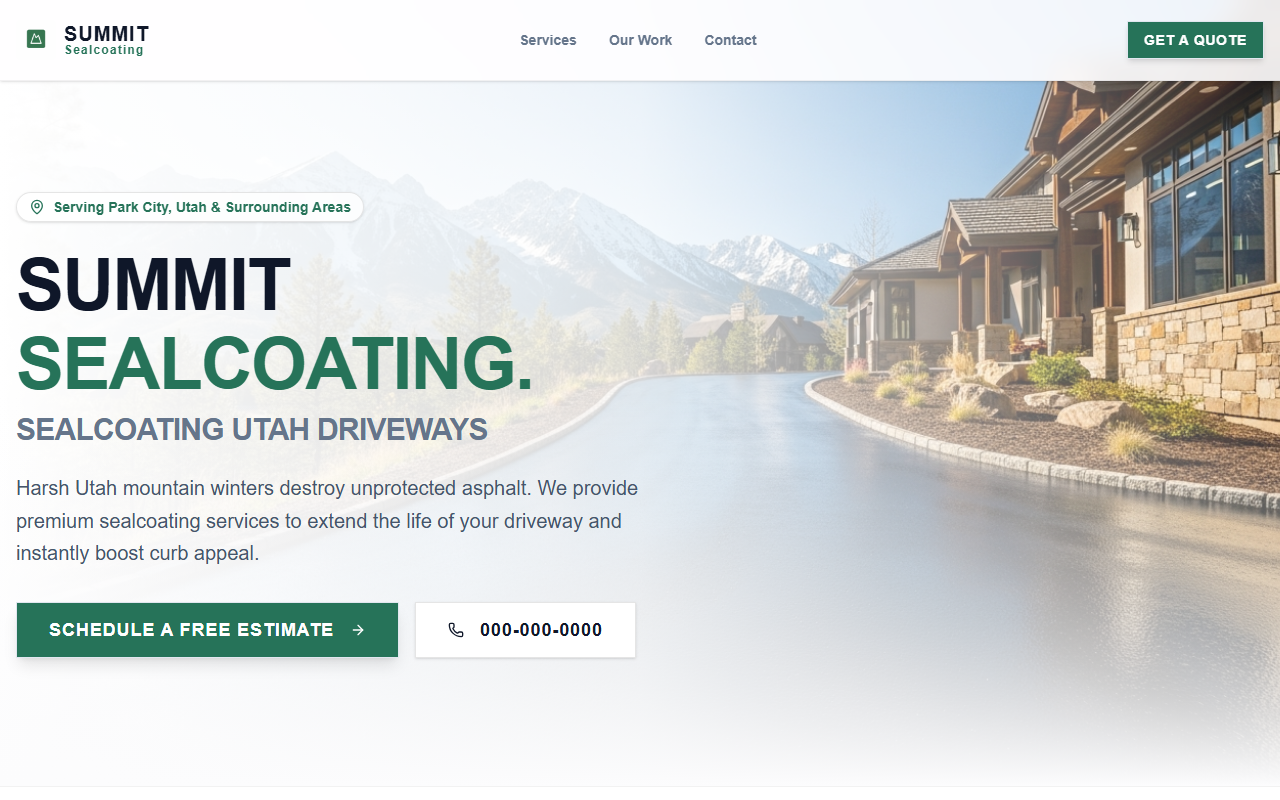 435sealcoat.com screenshot