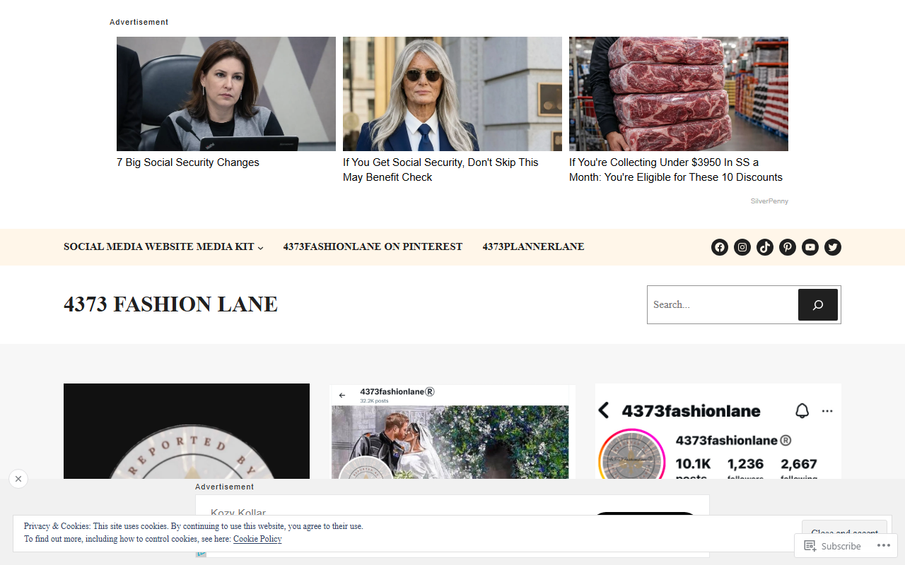 4373fashionlane.com screenshot