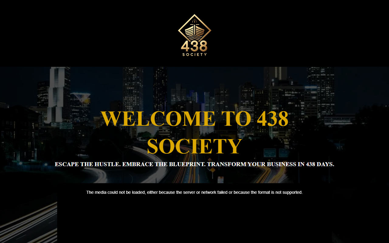 438society.com screenshot