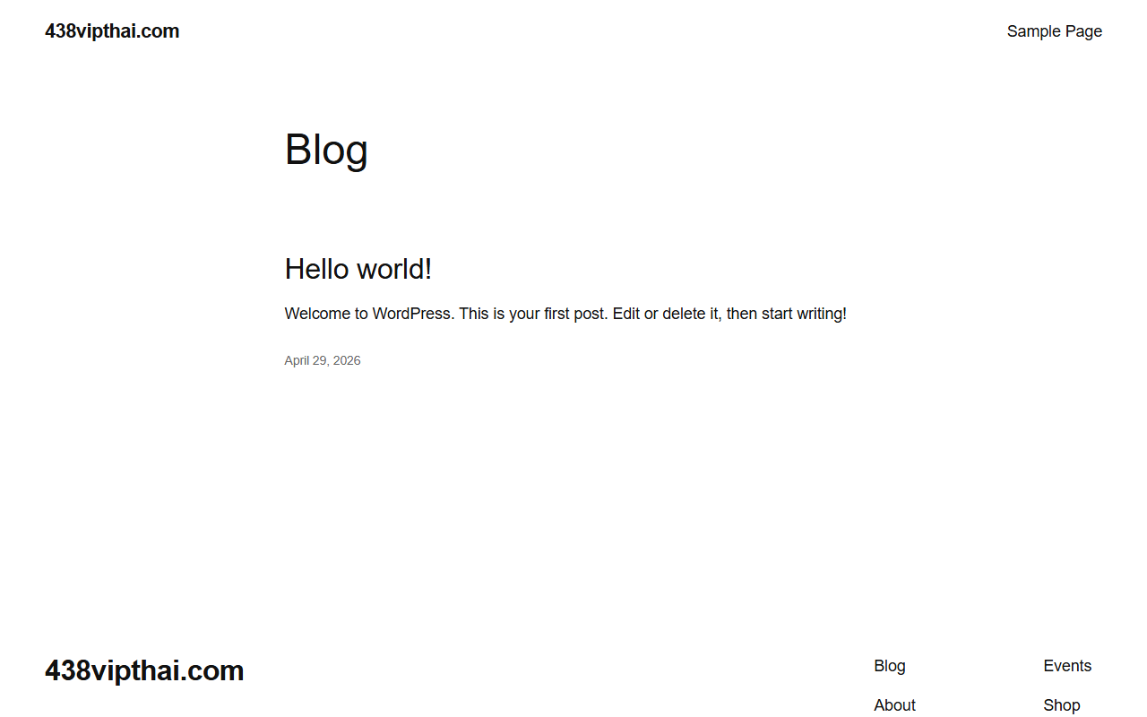 438vipthai.com screenshot