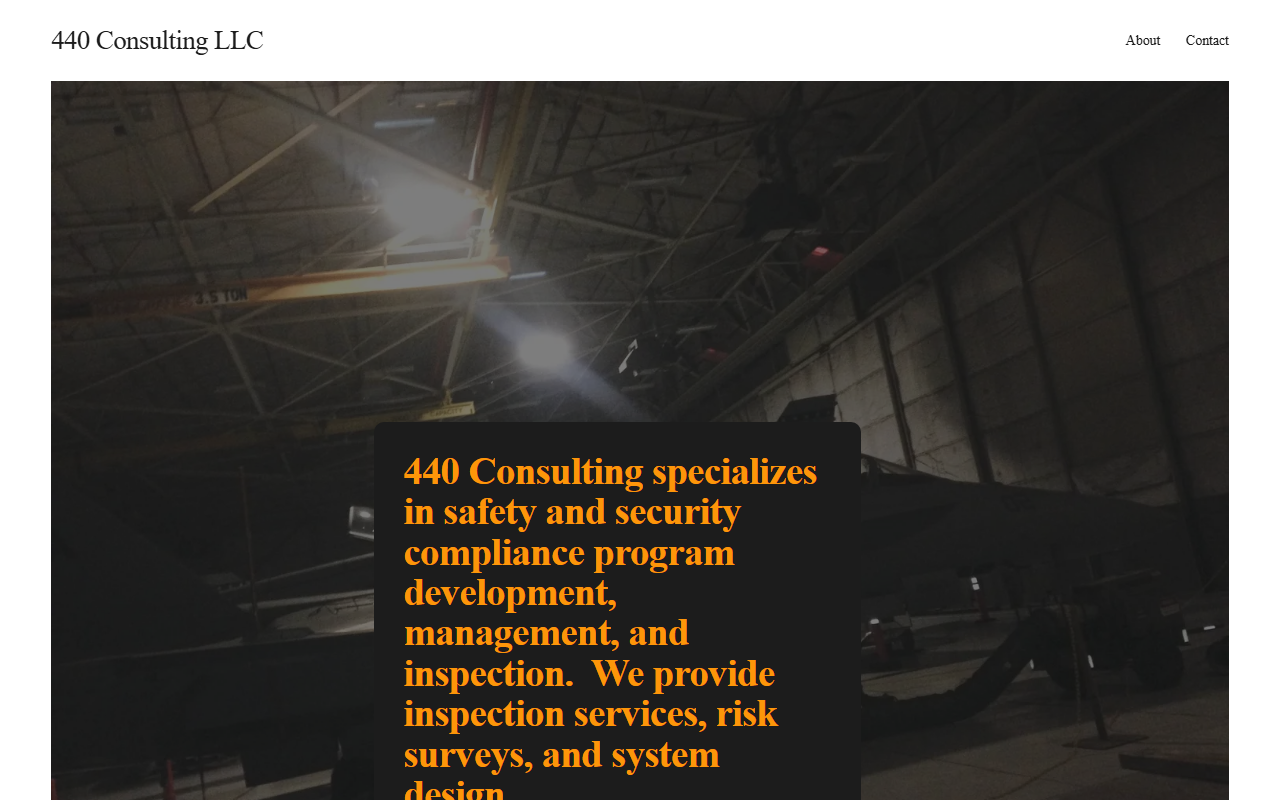 440-consulting.com screenshot