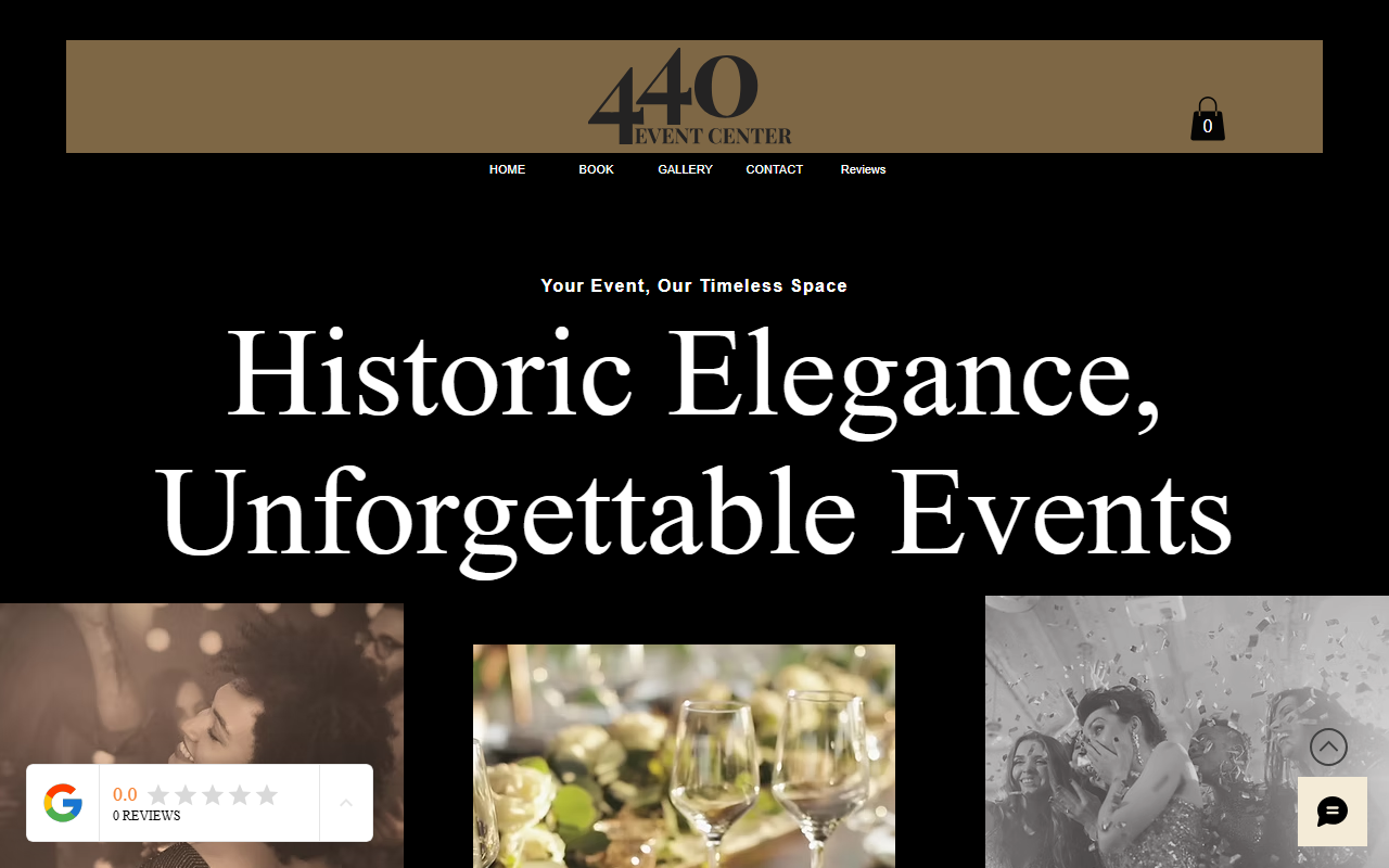 440eventcenter.com screenshot