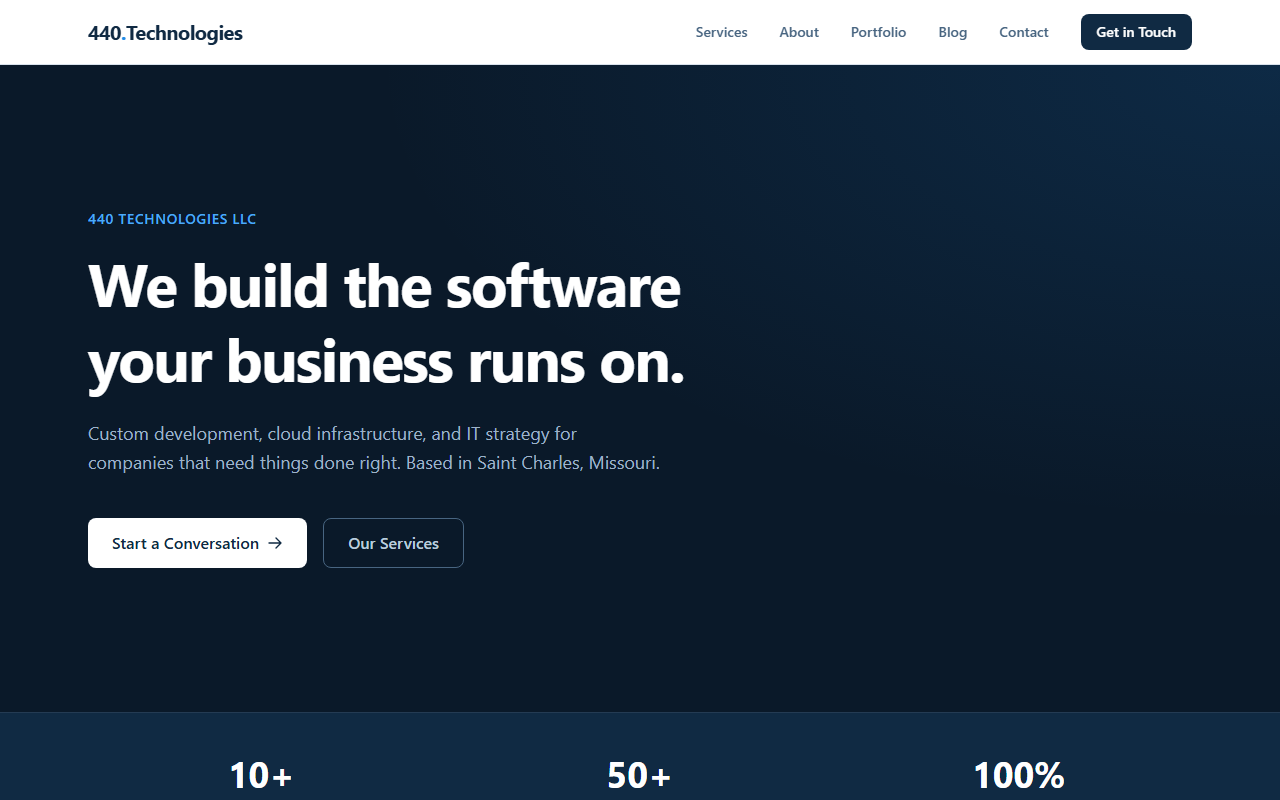 440technologies.com screenshot