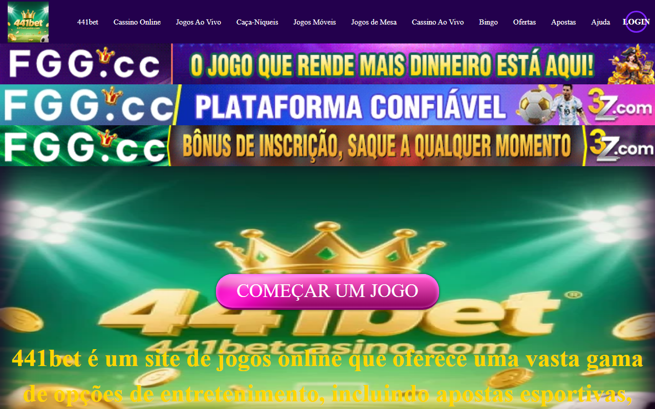 441betcasino.com screenshot