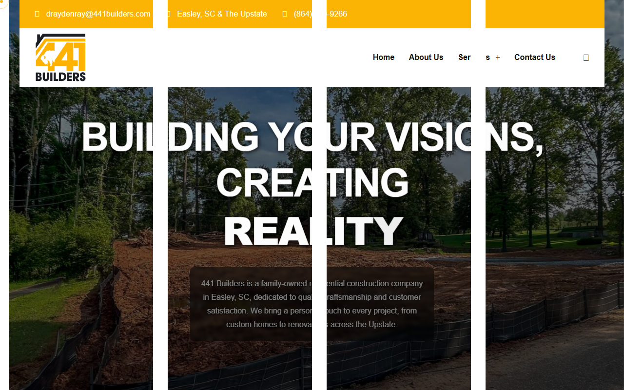 441builders.com screenshot