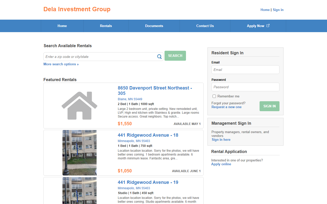 441ridgewood.com screenshot