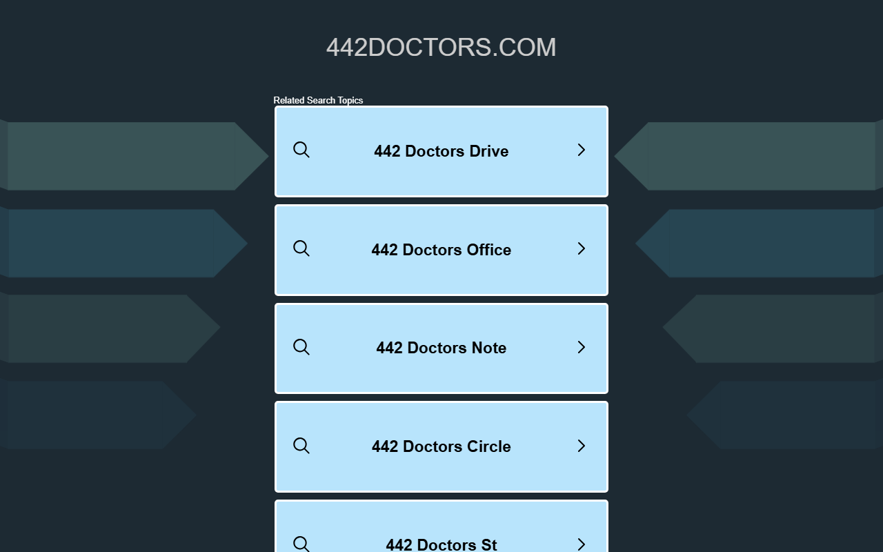 442doctors.com screenshot