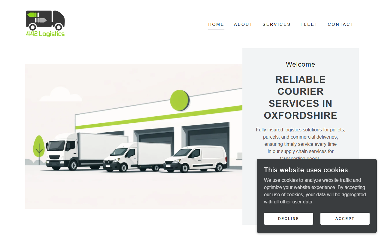 442logistics.com screenshot