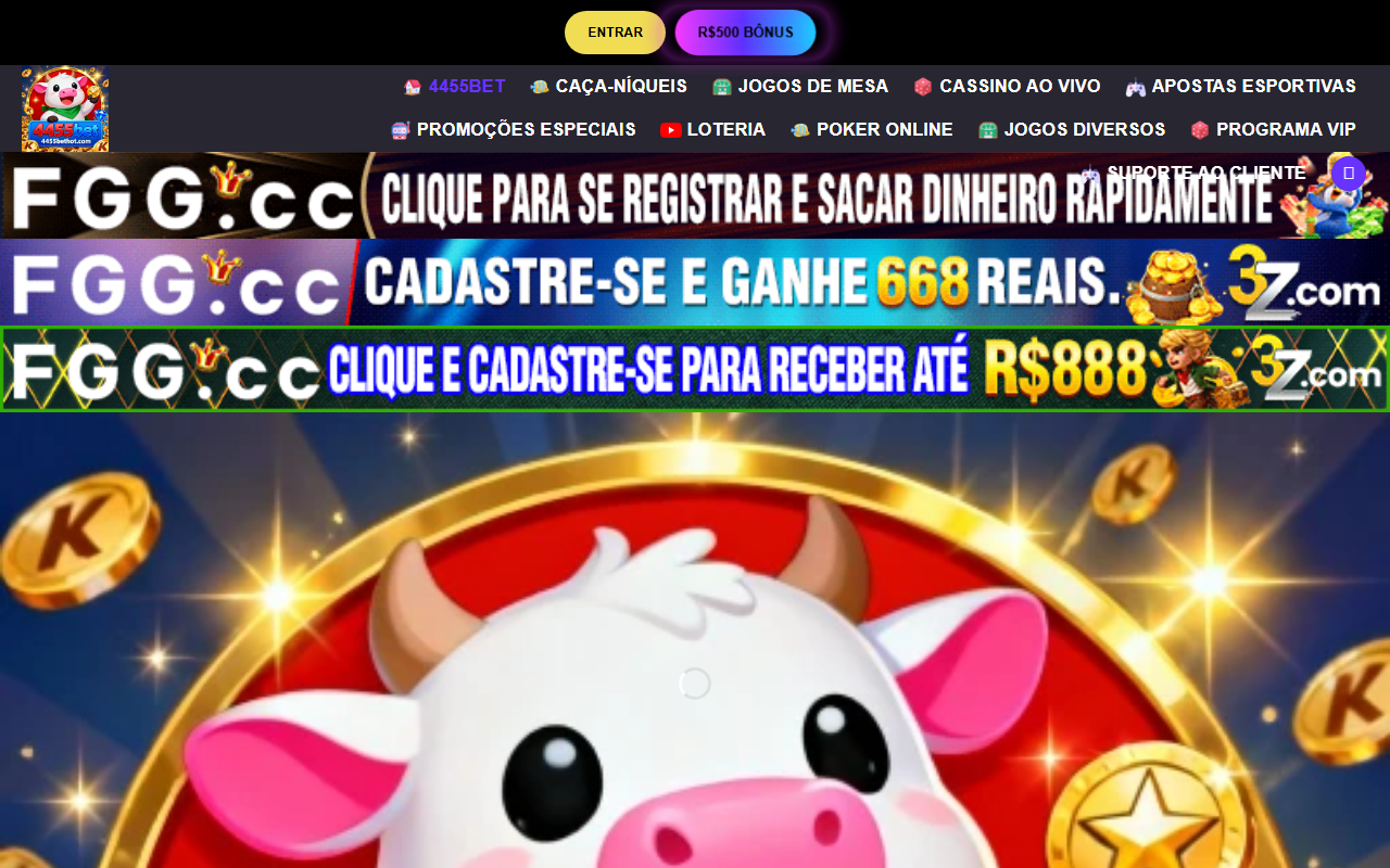 4455bethot.com screenshot
