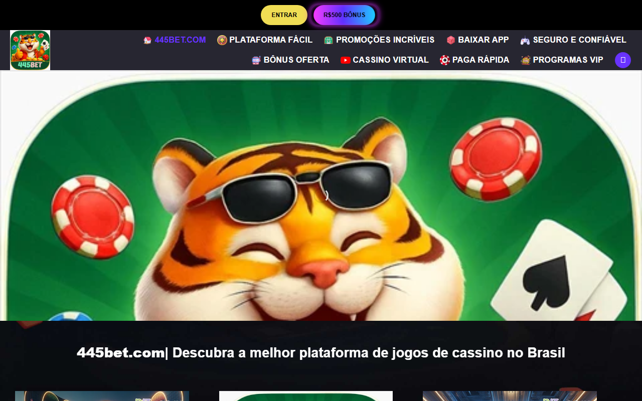 445bet-login.com screenshot