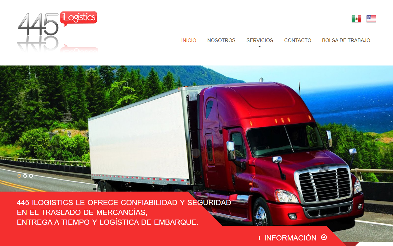 445ilogistics.com screenshot