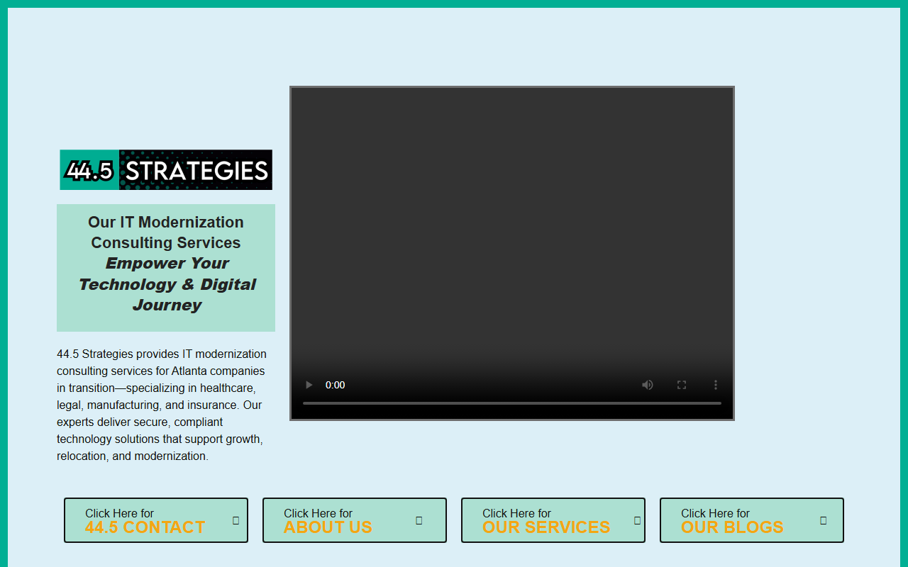445strategies.com screenshot
