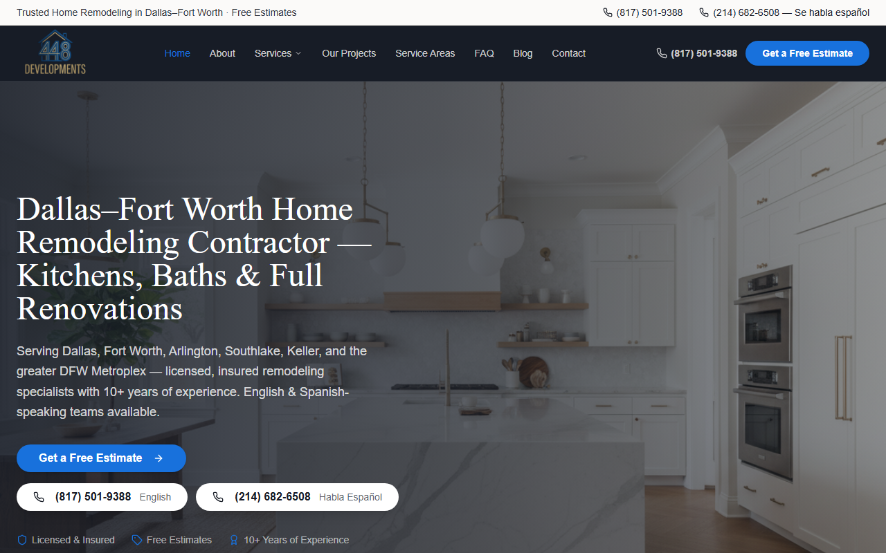 448developments.com screenshot