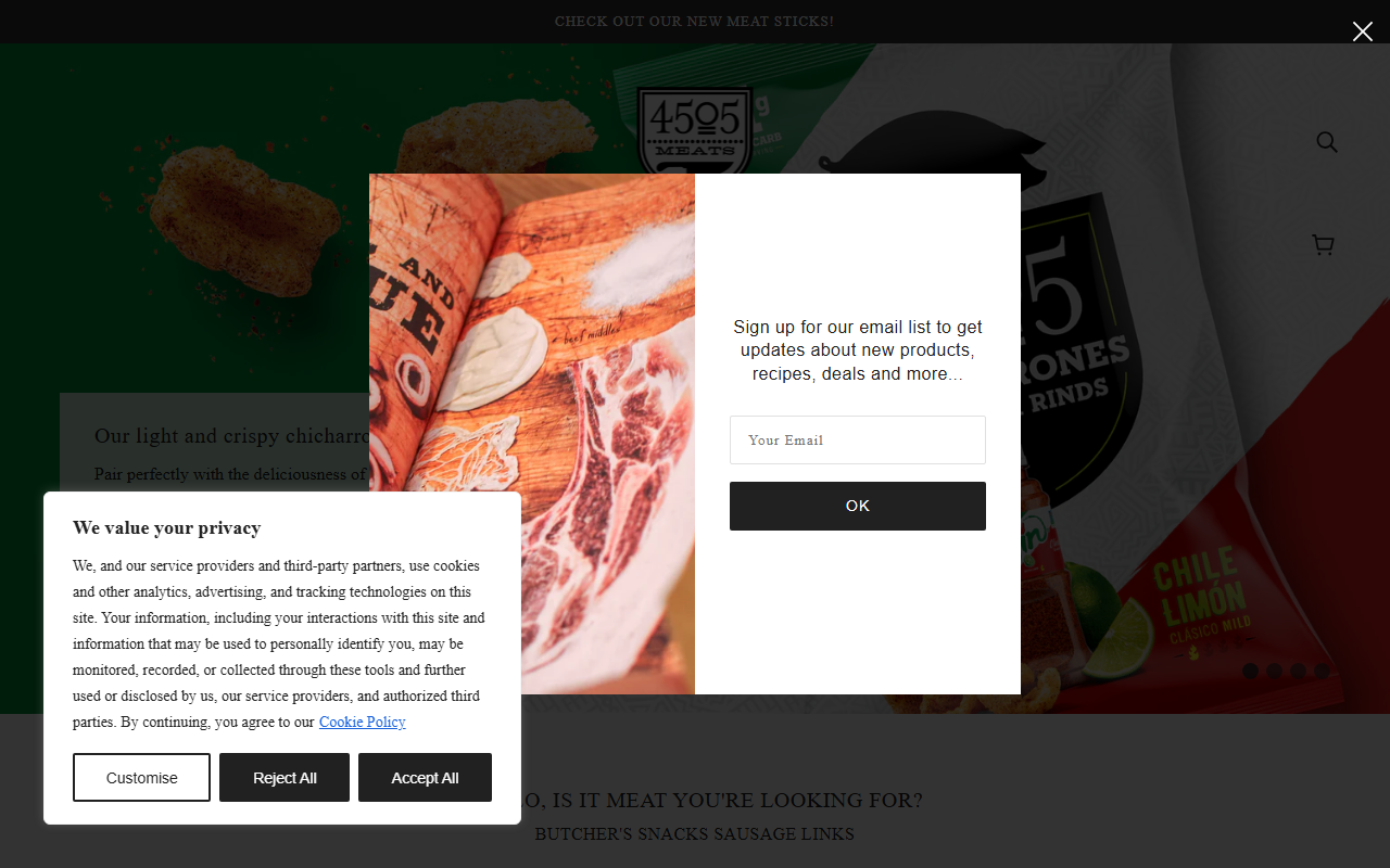 4505cracklins.com screenshot