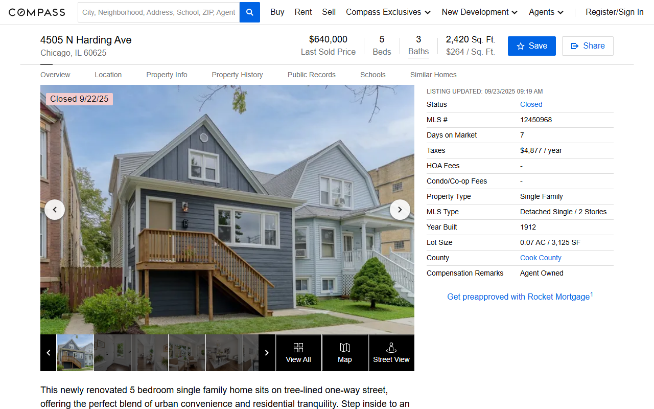 4505harding.com screenshot