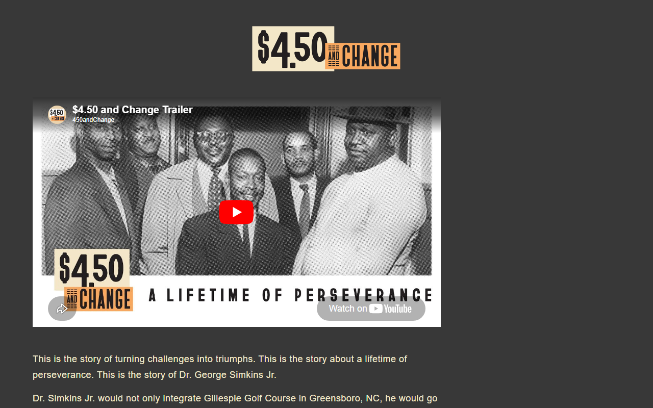 450andchange.com screenshot