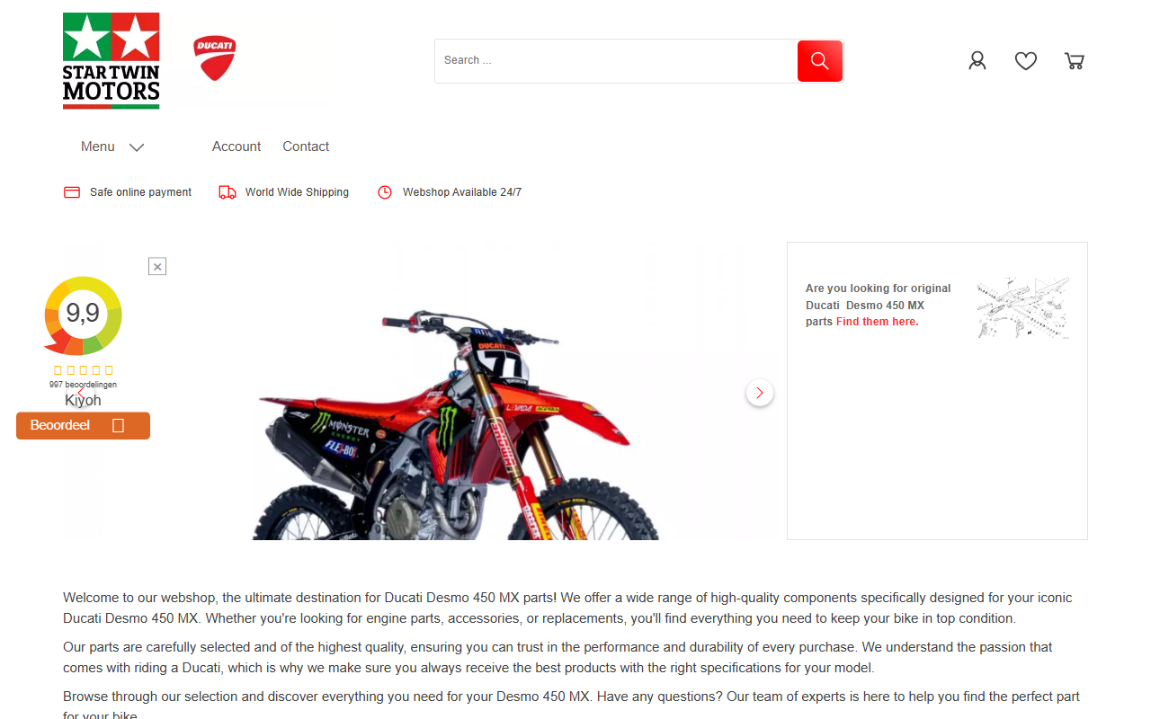 450ducatimx.com screenshot