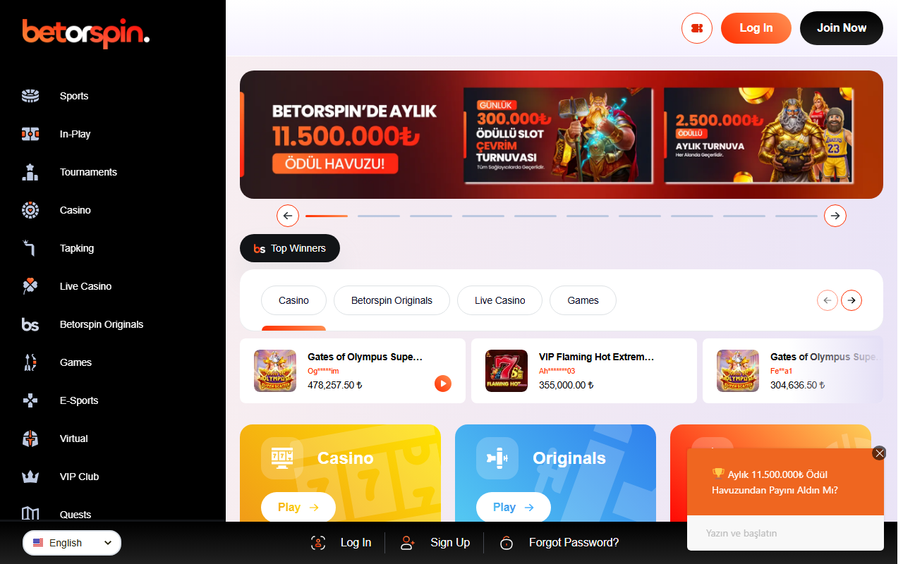 457betorspin.com screenshot