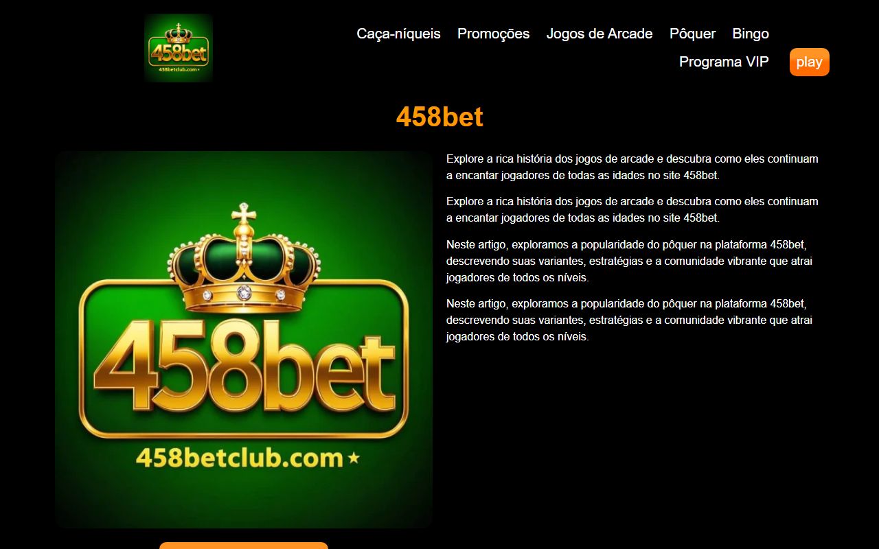 458betclub.com screenshot