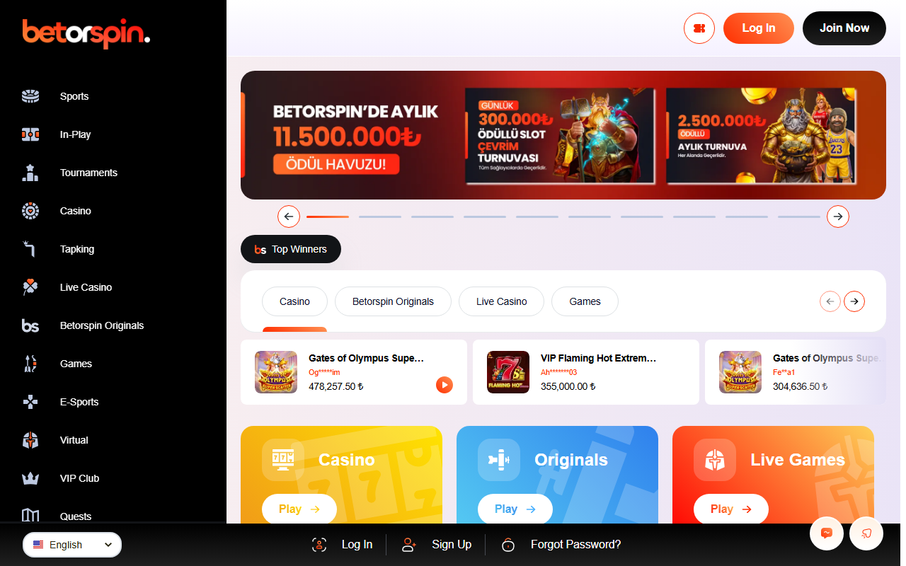 458betorspin.com screenshot