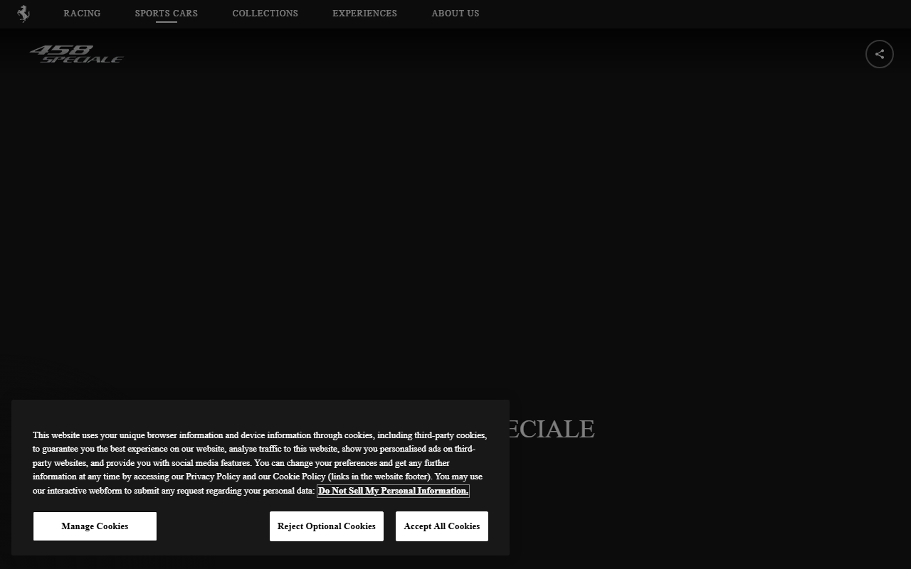 458speciale.com screenshot
