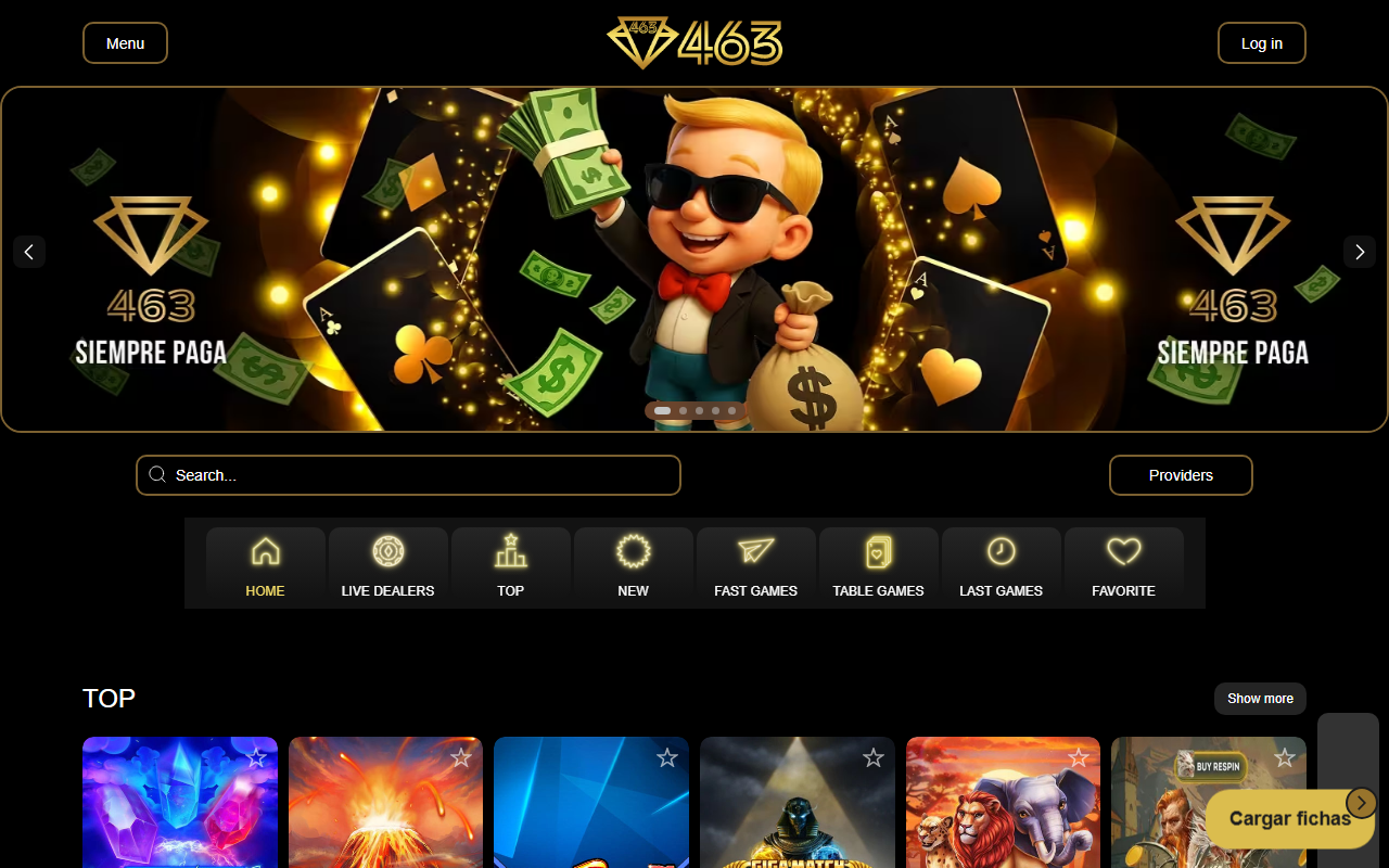 463siemprepaga.com screenshot