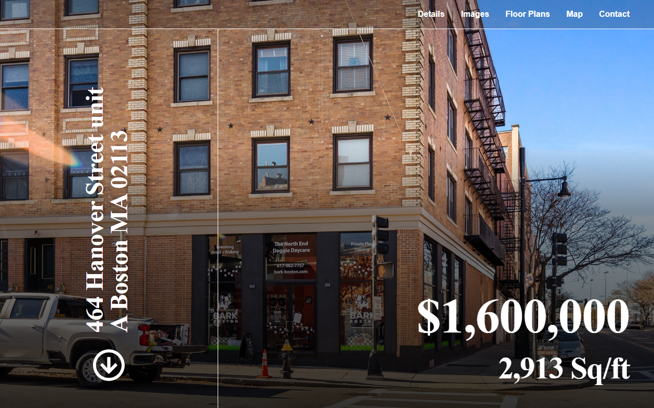464hanoverstreet.com screenshot