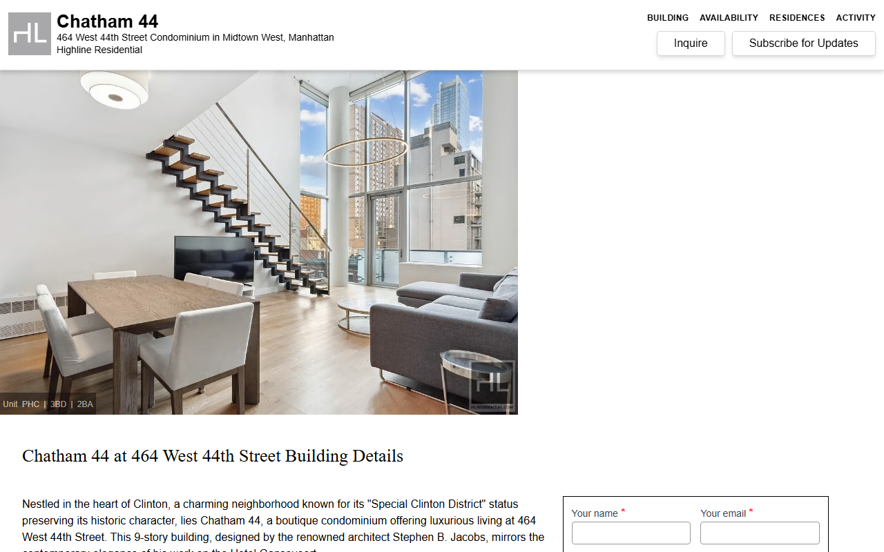 464west44th.com screenshot