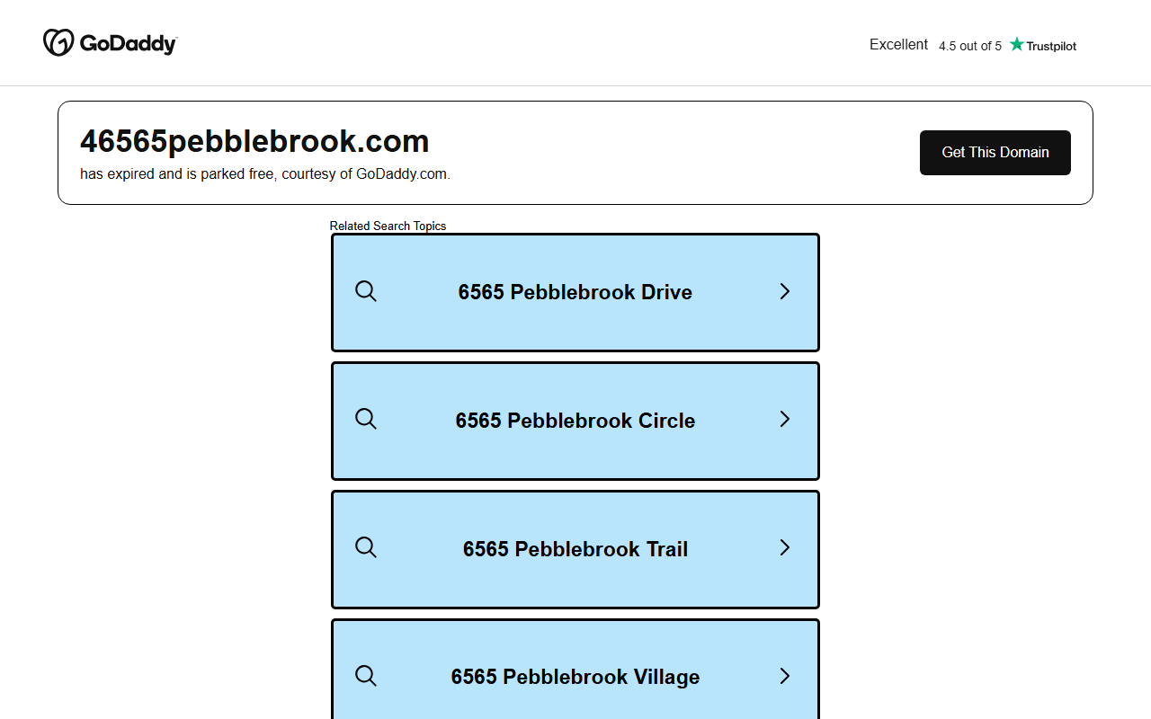 46565pebblebrook.com screenshot