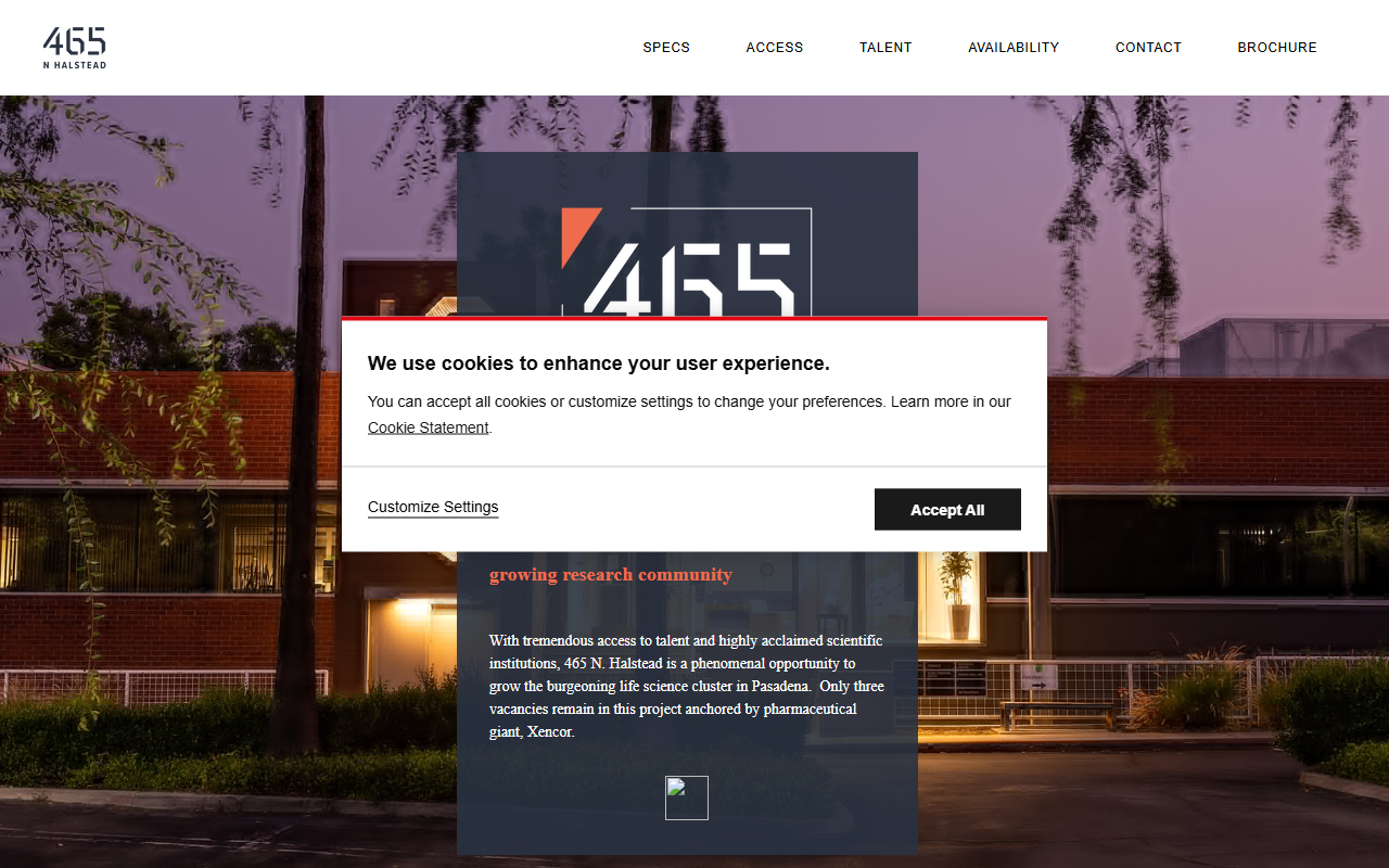 465halstead.com screenshot