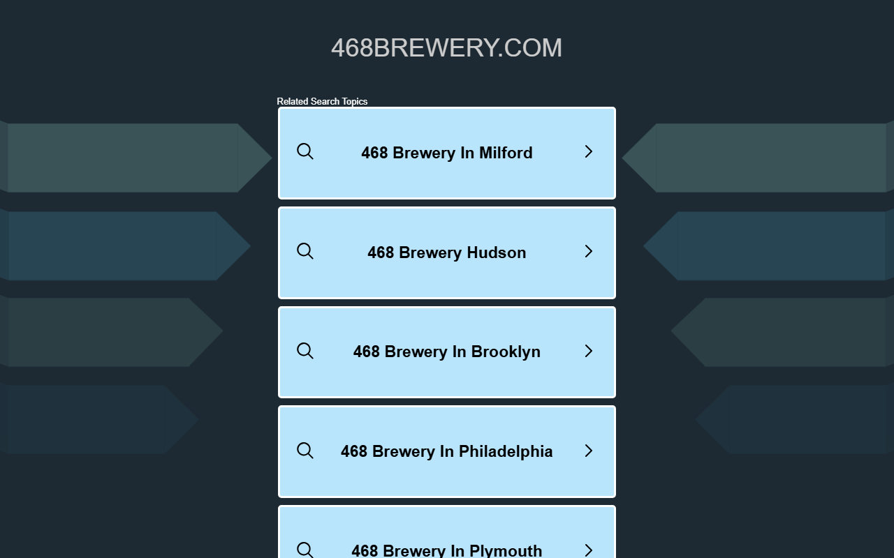 468brewery.com screenshot